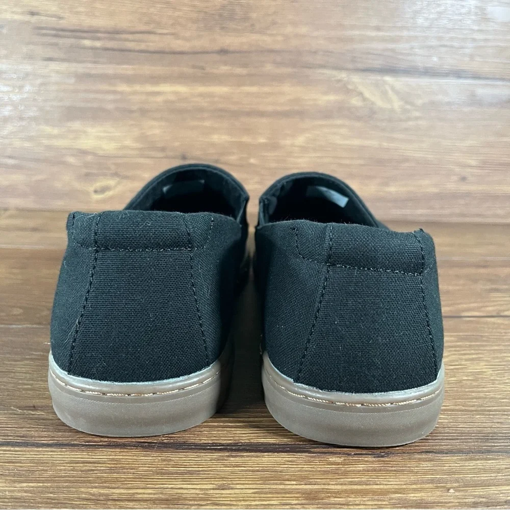 CUATER‎ By Travis Mathew Black Slip-On Sneakers Gumsole Shoes Men’s Size 10